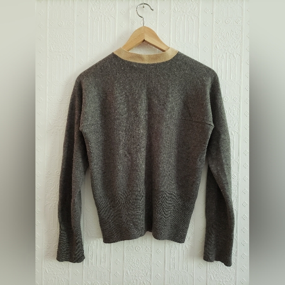 Nine West grey cashmere cardigan - Picture 2 of 3